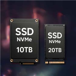 SSD NVMe 10TB y 20TB: Velocidad extrema para gaming
