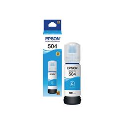 Botella de Tinta Epson 504 Cyan