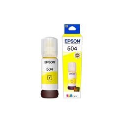 Botella de Tinta Epson 504 Amarillo