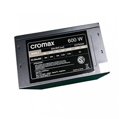Fuente Cromax 600W
