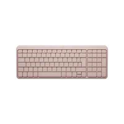 Teclado Inalambrico Logitech K250 Rosa