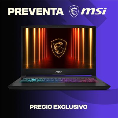 Notebook MSI Katana 15 HX B14WGK i9-14900HX RTX 5070 1TB SSD 32GB 15.6