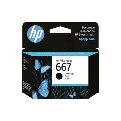 Cartucho Hp 667 Negro