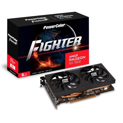 Placa de Video Radeon Rx 7600 8GB Power color