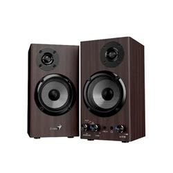 Parlantes Genius SP-HF520BT Bluetooth 5.3 20W Marron Oscuro