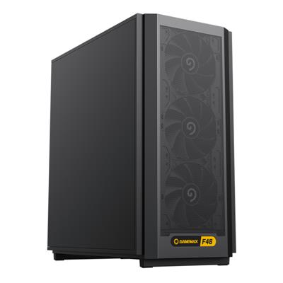Gabinete Gamemax F46 Black x4 Fan ARGB ATX