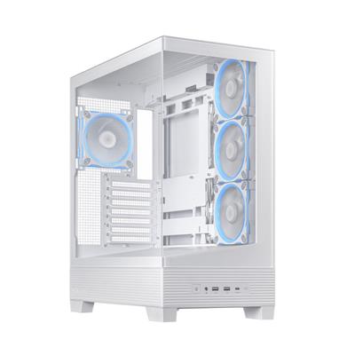 Gabinete Asus A31 Plus TG White V ARGB