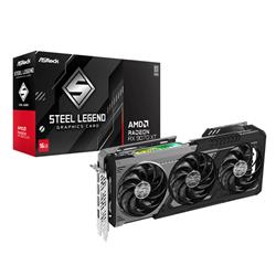 Placa de Video ASrock RX 9070XT 16gb Steel Legend Dark