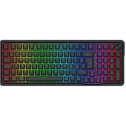 Teclado Gamer Inalámbrico Redragon Eisa K686 Magnético Bluetooth/Dongle 2.4Ghz/ Typo C Switch Red