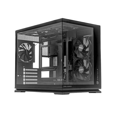 Gabinete Evolabs Luma Dark Evo 315MB x3Fan Black M