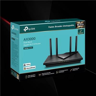 Router Tp Link ax3000 AX55 Wifi 6