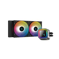 Cooler Cpu DeepCool LS520 240 ARGB Black Water Cooling