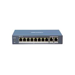 Switch Hikvision 8 puertos Gigabit POE + 2 RJ45