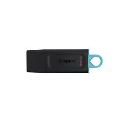 Pen Drive Kingston 64GB Exodia DTX negro-Celeste