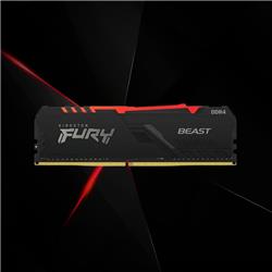 Memoria Kingston DDR4 8GB 3200 Mhz Fury Beast RGB