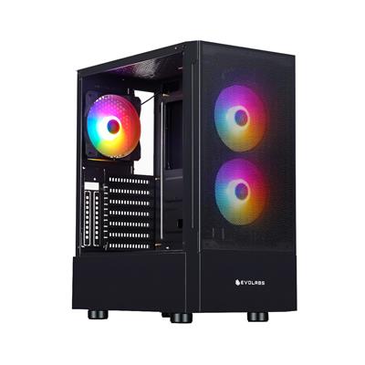 Gabinete Evolabs Sophystix Evo x3 Fan RGB