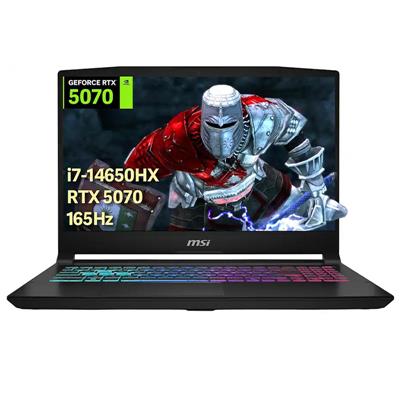 Notebook Msi Katana 15 HX i7-14650HX RTX 5070 1TB 16GB 15.6