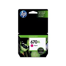 Cartucho Hp 670 XL Magenta