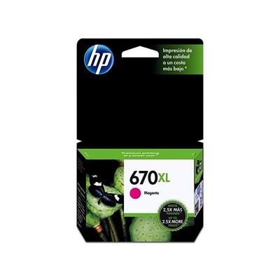 Cartucho Hp 670 XL Magenta