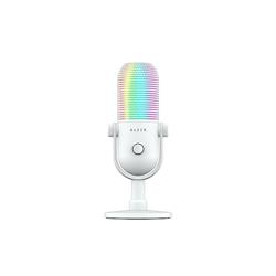Microfono Razer Seiren V3 Chroma RGB USB White Edition
