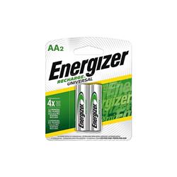 Pila AA Recargable Energizer Blister x2