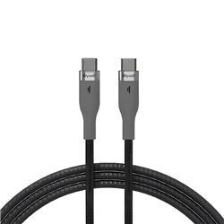 Cable Wyvolt Weave Ultra Usb c a Usb C 240W Gris 1 Metro